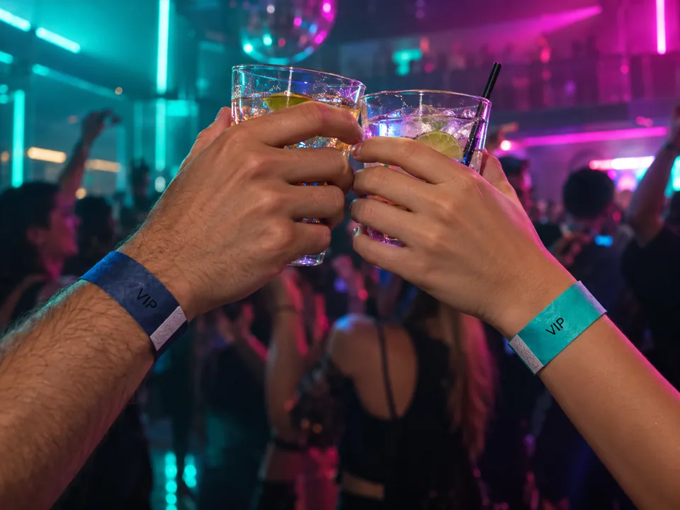 Pulseras para discotecas y salas